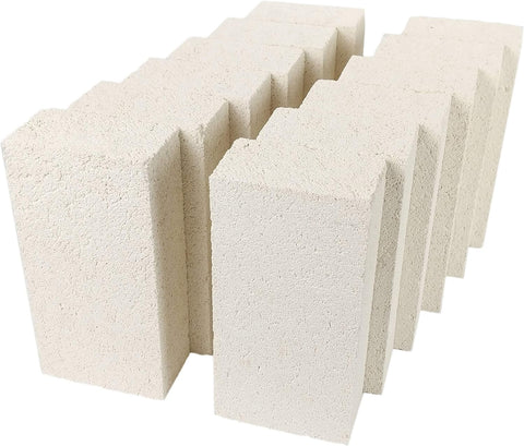 Insulating  K23 Ceramic Soft Fire Bricks: Rectangular, Wedge or Arch, & Square