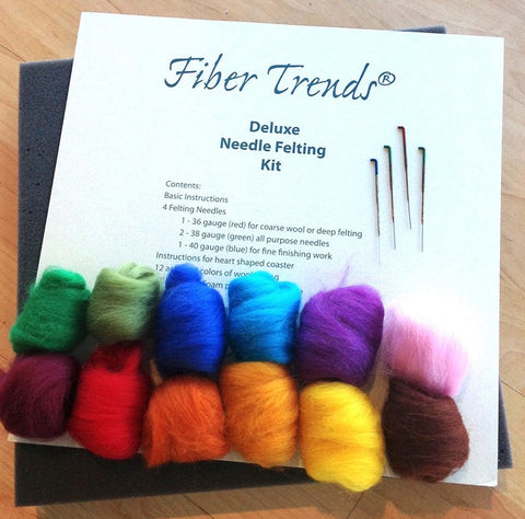 Fiber Trends Deluxe Needle Felting Kit