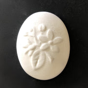 Small Flower Cameo (Magnet)