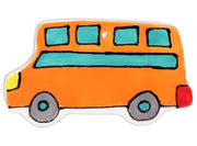 School Bus Flat Ornament