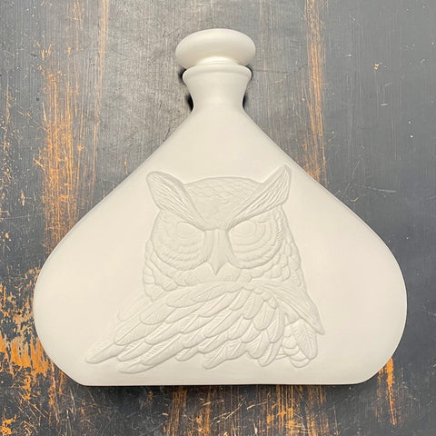 Large Owl Decanter