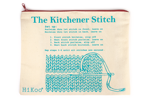 Kitchener Stitch Project Bag