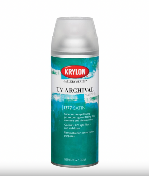 Krylon Gallery Series Conservation Varnish: Matte & Gloss