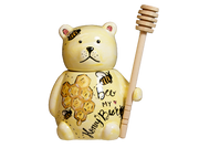 Teddy Bear Honey Pot