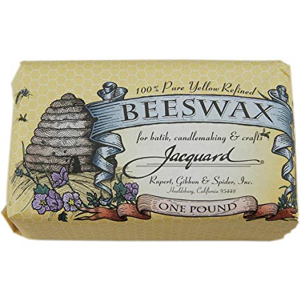 100% Pure Yellow Refined Beeswax by Jacquard