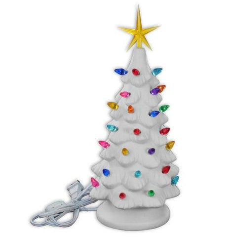 11” Lighted Christmas Tree