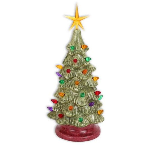 11” Lighted Christmas Tree