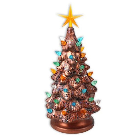 11” Lighted Christmas Tree