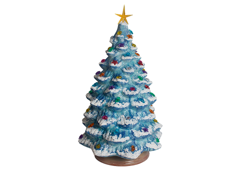 18” Lighted Christmas Tree