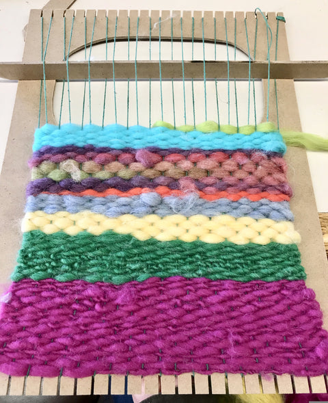 July 3: Weaving on the Loom