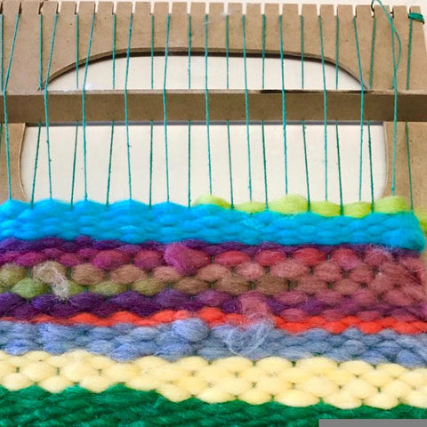 July 3: Weaving on the Loom