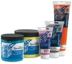 Speedball Water-Soluble Block Printing Ink 1.25oz Turquoise