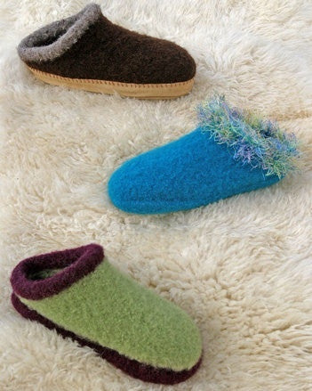 Adult Felt Clogs