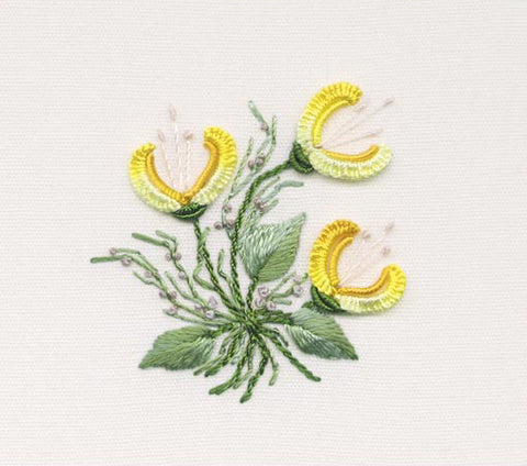 "Three Jasmines" Brazilian Embroidery Kits by EdMar