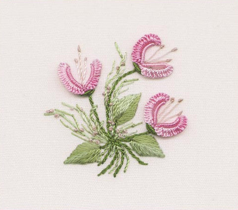 "Three Jasmines" Brazilian Embroidery Kits by EdMar