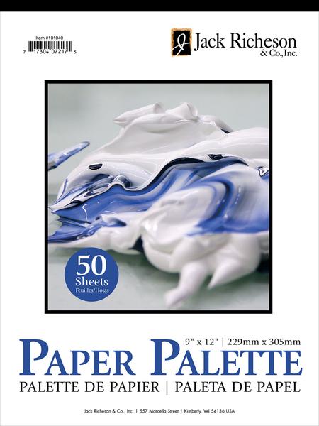 Disposable Paper Palette by Jack Richeson & Co