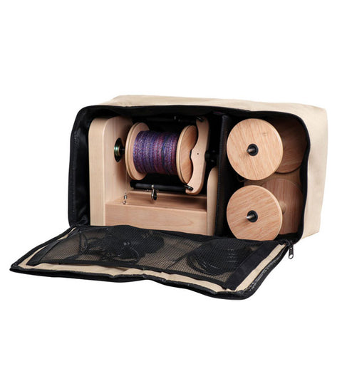 Ashford E-Spinner 3 + Lazy Kate, Bag, & 3 Jumbo Bobbins