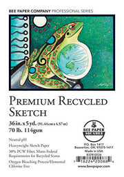 Premium Recycled Sketch Pads, Sheets, & Rolls by Bee Paper