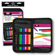 Keep 'N Carry Color Marker Set & Case by Royal & Langnickel