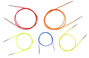 Knitters Pride Interchangeable Color Cord Variety Pack - All 5 Sizes, 16, 20, 24, 32, 40