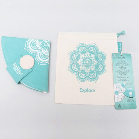 The Mindful Collection: "Explore" Fixed Circular Lace Needle Set