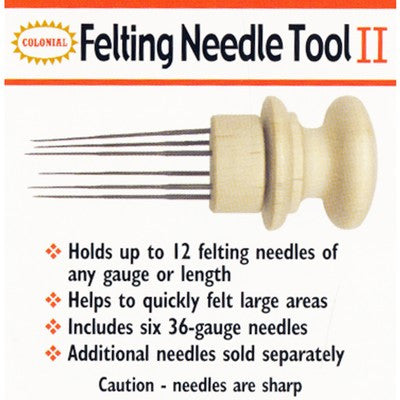 Colonial Multi Needle Felting Tools, 6 & 12 Needle
