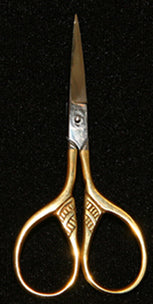 Feather Gold Embroidery & Craft Scissors