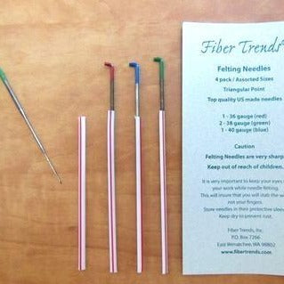 Felting Needles by Fiber Trends – Mondaes Makerspace & Supply