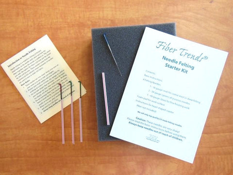 Fiber Trends Needle Felting Starter Kit