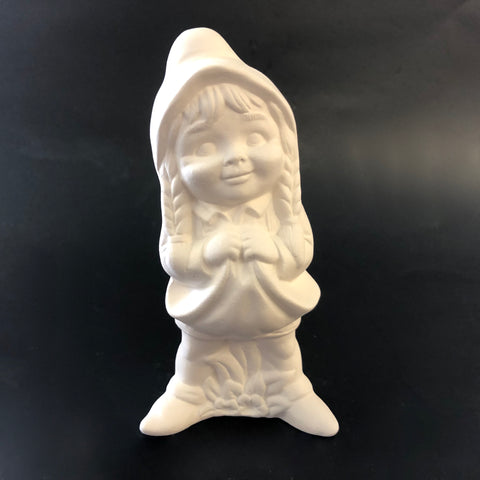 Vintage Girl Gnome