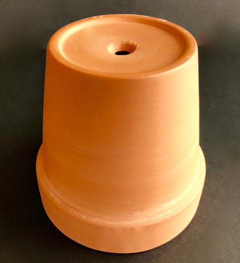 Terracotta Flower Pot, 3.5"