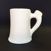 Plain Small Beer Stein with Thumb Rest