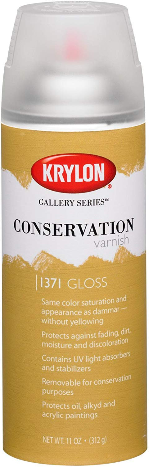 Krylon Gallery Series Conservation Varnish: Matte & Gloss