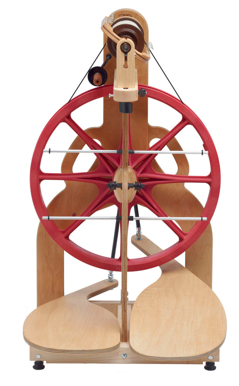 Step 2 Spinning Yarn On The Wheel