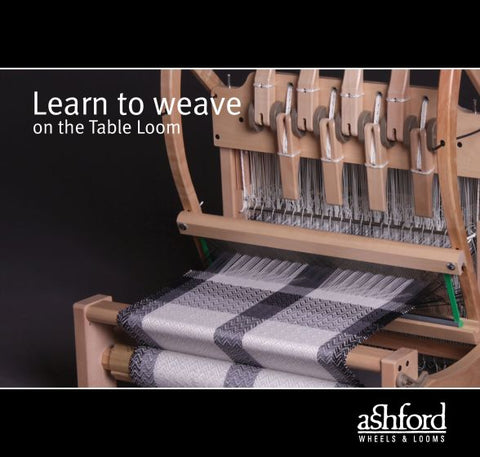 Learn To Weave On The Table Loom booklet by Ashford