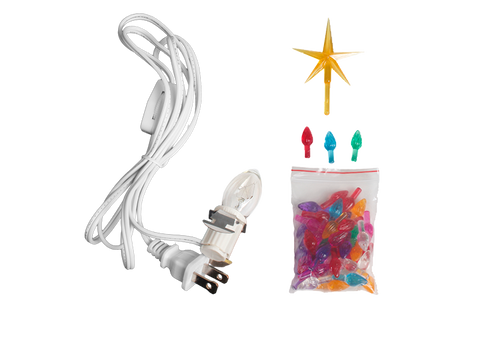 11” Lighted Christmas Tree
