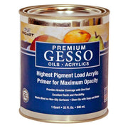 Pro Art Premium White Gesso for Oils & Acrylics