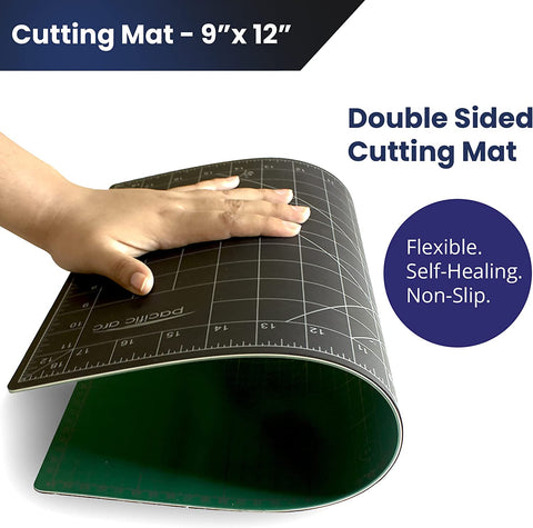 Cutting Mat for Sewing & Crafts, Sturdy Rotary Cutting Mat, Large Double  Sided Mats