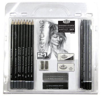 21 Piece Sketching Art Set by Royal & Langnickel