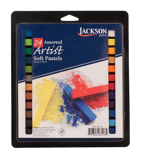 Jackson 24 Color Soft Pastel Sets