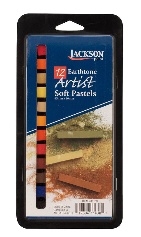 Jackson 12 Color Soft Pastel Sets