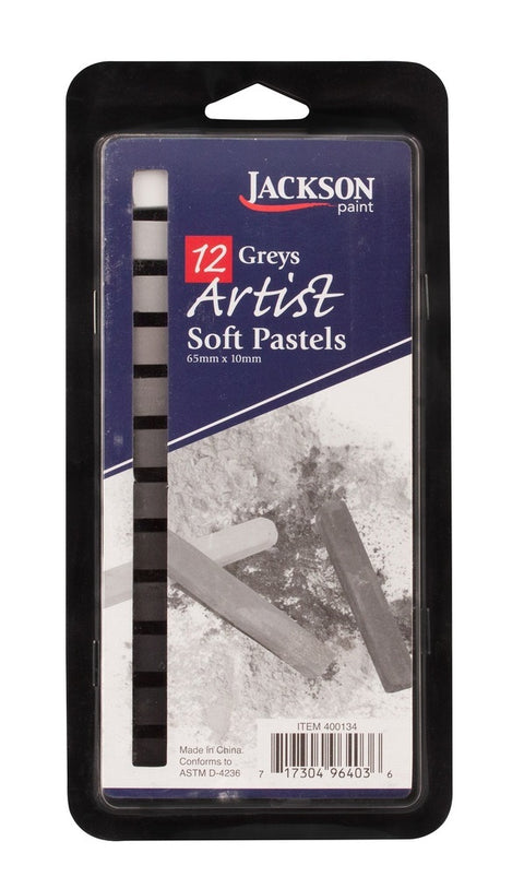 Jackson 12 Color Soft Pastel Sets