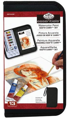 Keep 'N Carry Watercolor Set & Case by Royal & Langnickel