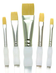 Gold Taklon Paint Brush Sets by Royal & Langnickel