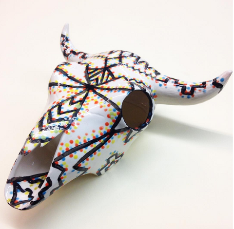 Medium Steer Skull