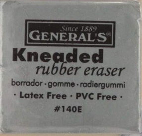 Jumbo Kneaded Rubber Eraser 140e by General's – Mondaes Makerspace & Supply