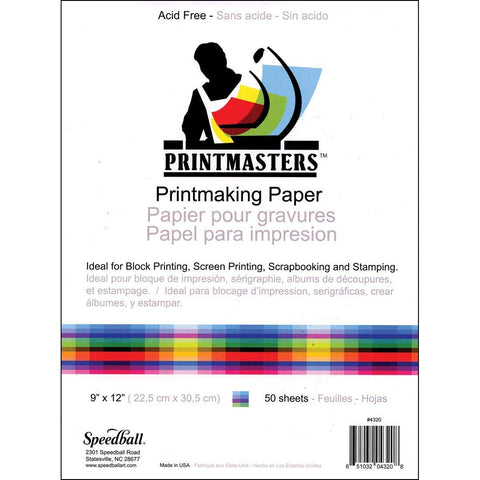 Printmaster's Printmaking Paper by Speedball – Mondaes Makerspace