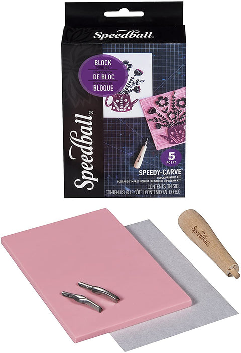 Speedball Speedy-Carve Block Printing Kit