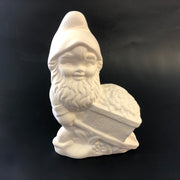 Vintage Gnome with Wheelbarrow