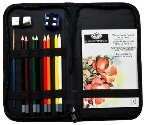 Keep 'N Carry Watercolor Pencil Set & Case by Royal & Langnickel